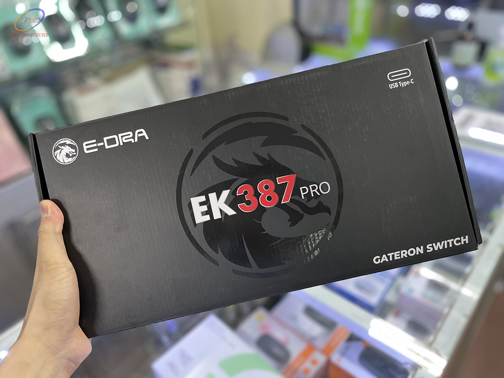 Bàn phím cơ E-Dra EK387 Pro Gateron Switch