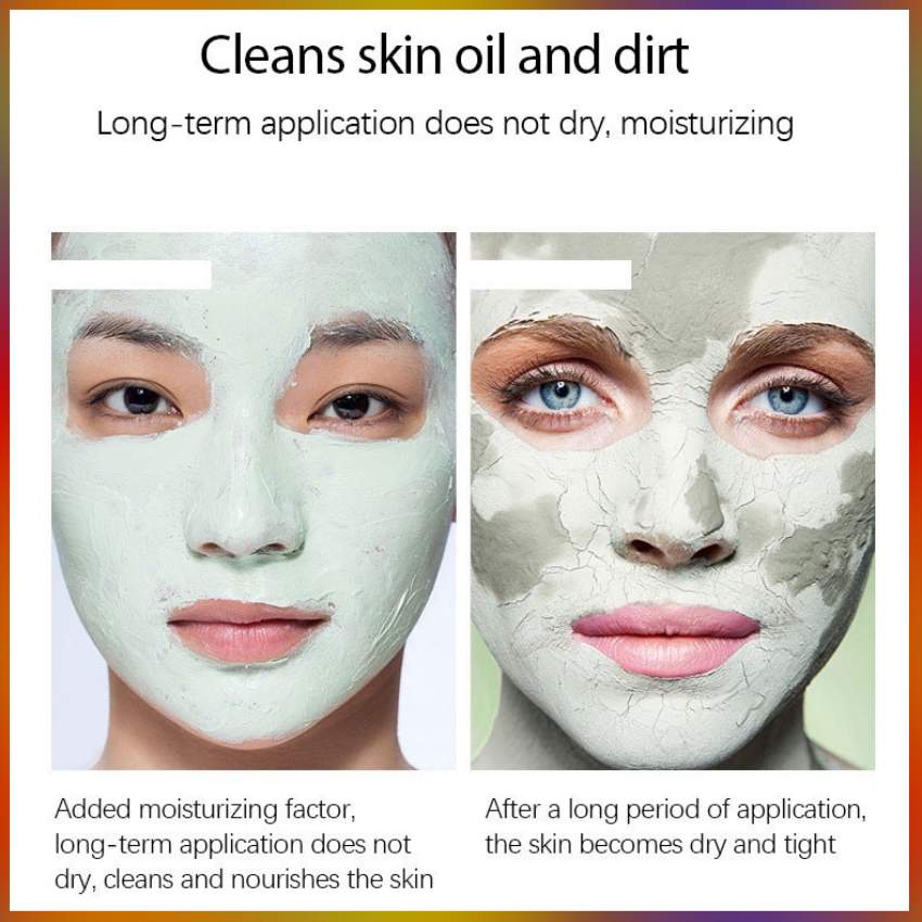 Mặt Nạ Đất Sét Bùn Trà Xanh Giảm Mụn, Tẩy Tế Bào Chết 100gr/Hộp