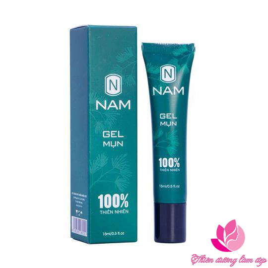 Gel mụn nam THIÊN NHIÊN VIỆT dành cho nam giới 15ml sạch Mụn Sau 1 Tuần Sử Dụng