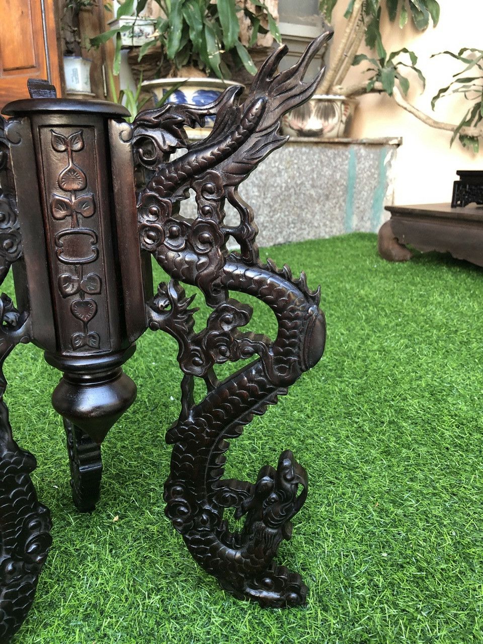 Trò kê đồ sứ,mâm ngũ quả
