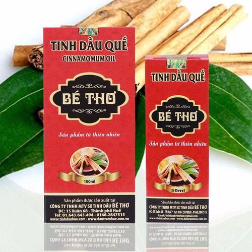 COMBO 2 CHAI TINH DẦU QUẾ HIỆU BÉ THƠ HUẾ - CHAI 100ml