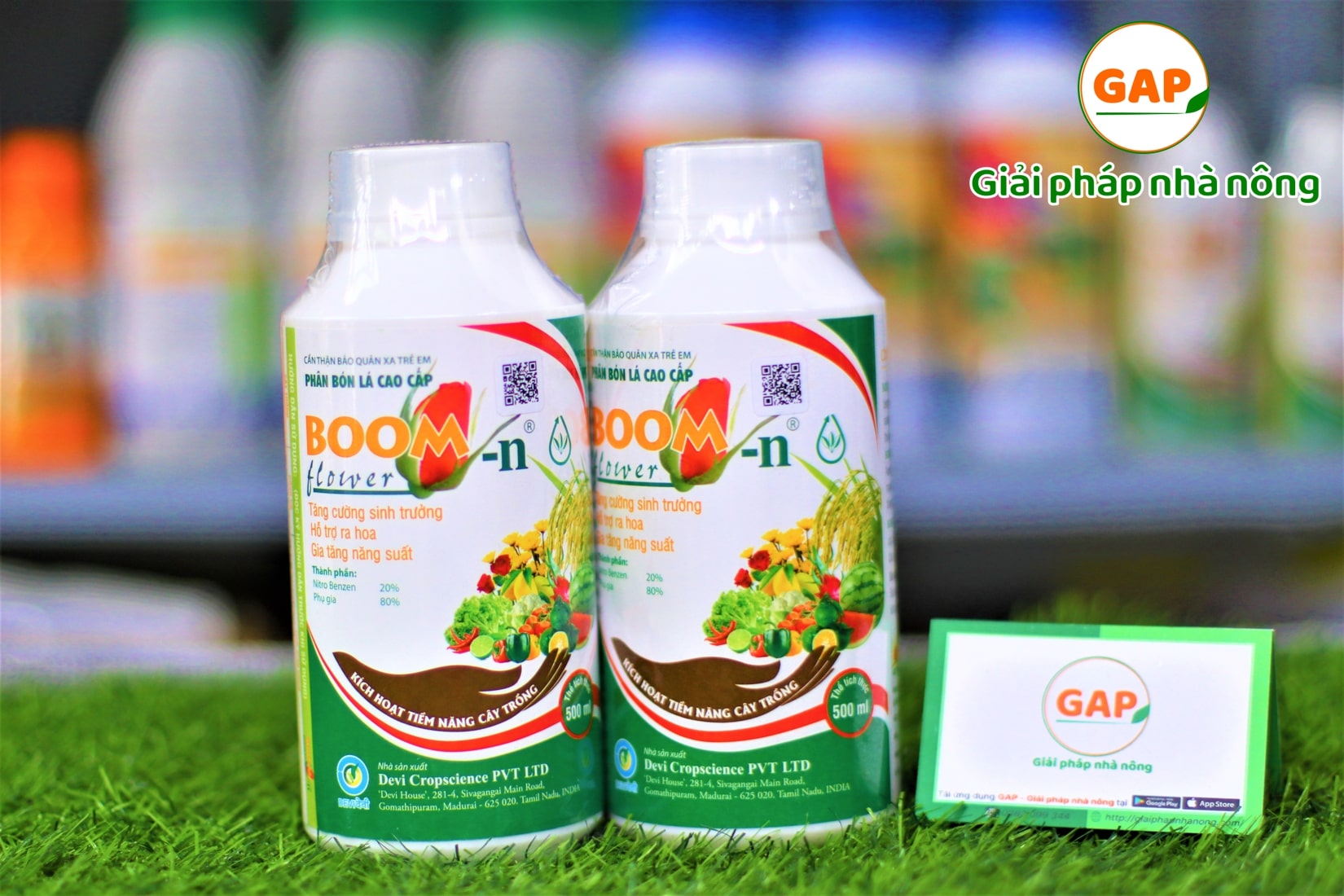 [HCM]Boom Flower 500ml Phân bón lá cao cấp Lộc Trời