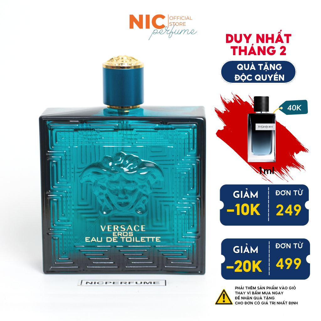 Nước hoa chiết Versace Eros EDT 10ml