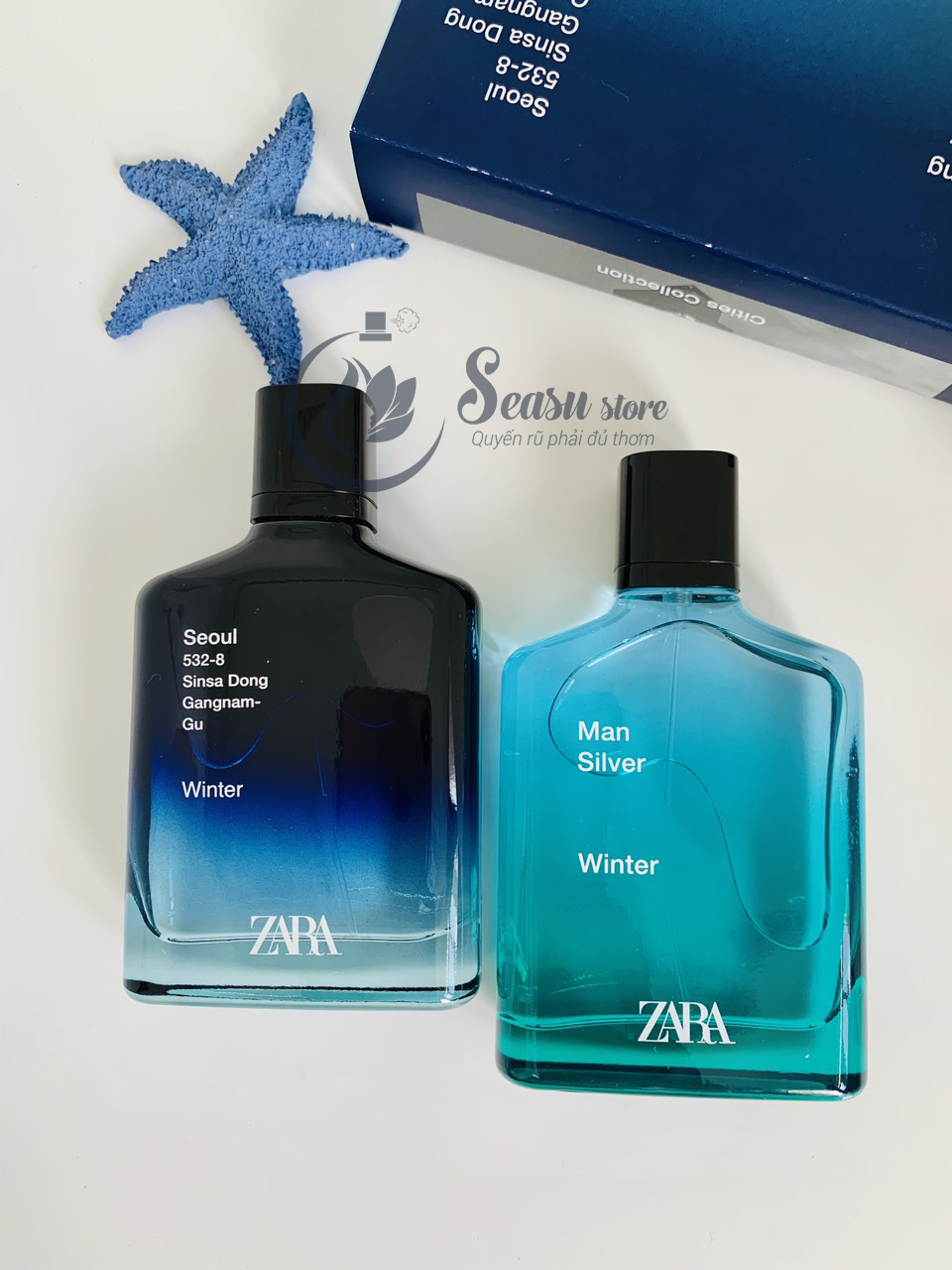 Nước hoa Zara Seoul Winter 100ml (tách set)
