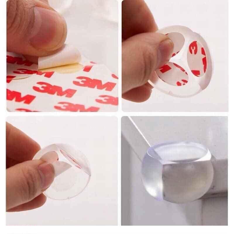 Nút Bịt Góc Bàn Silicon - An Tàn Cho Bé (10 nút)
