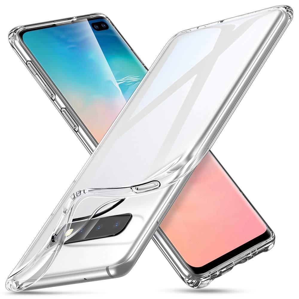 Ốp Silicon cho Samsung Galaxy S10 Plus / S10+ Trong suốt (Loại A+ chống ố vàng)