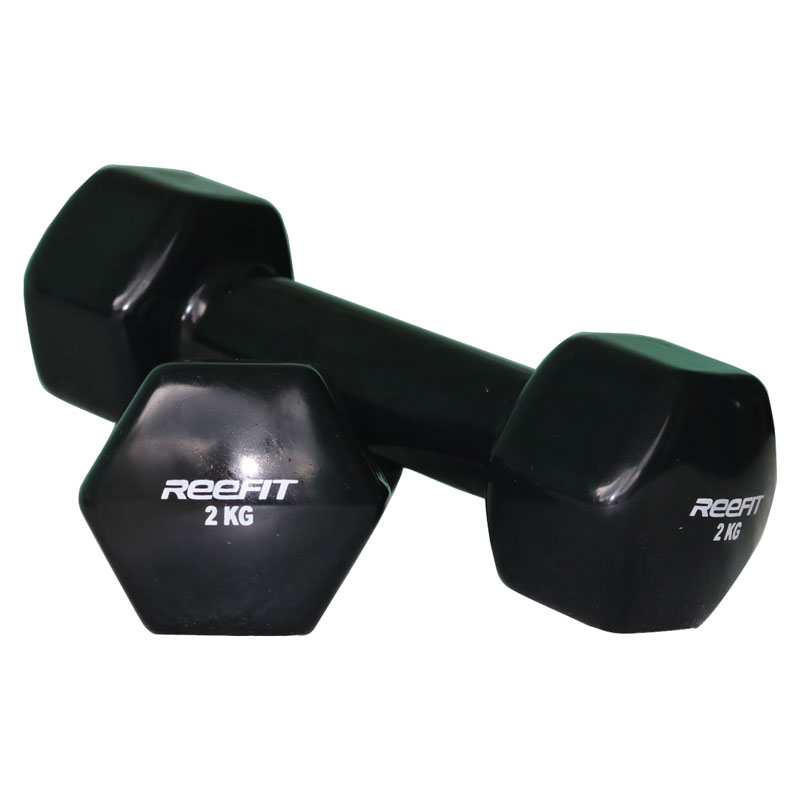 Bộ 2 tạ tay cao su 2kg Reefit