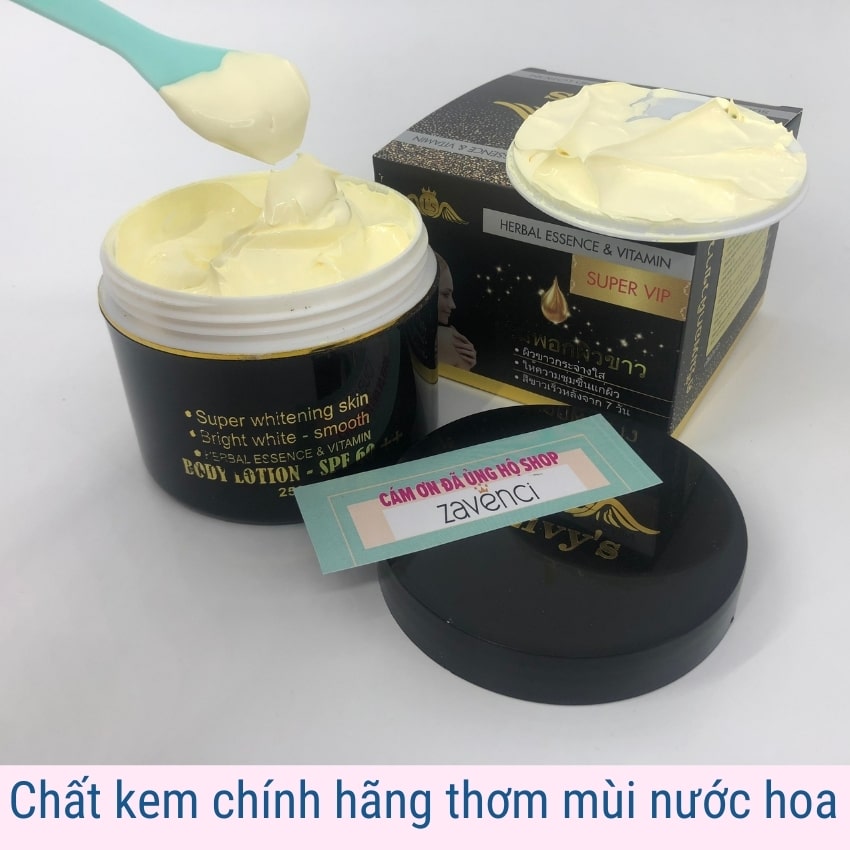 Kem body livy zavenci dưỡng trắng da toàn thân giảm thâm da sạm nâng tone sau 7 ngày