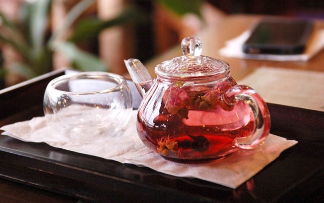 Trà hoa hồng khô Đà Lạt 100g - dùng pha trà