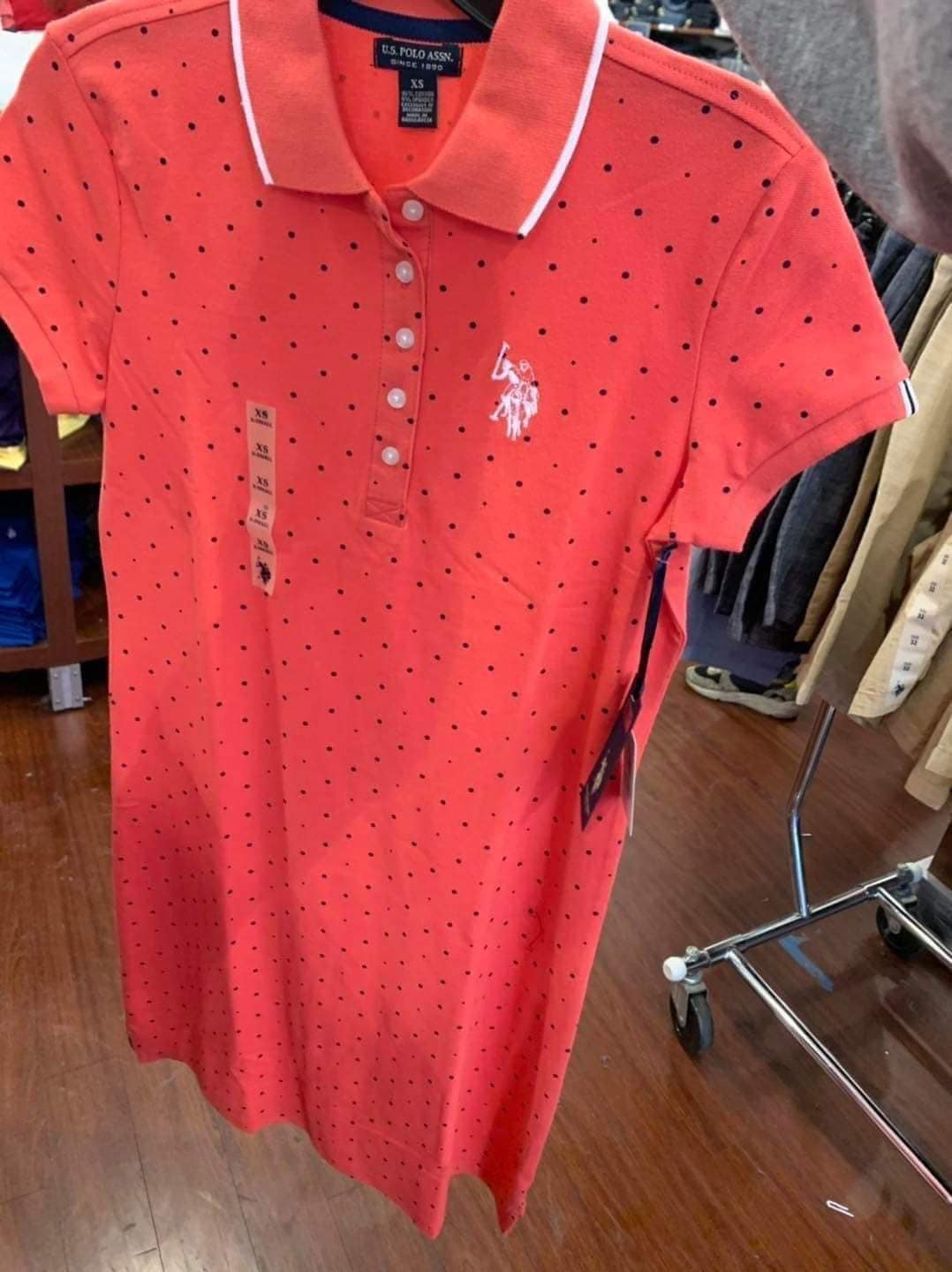 Đầm US Polo có cổ - Hàng Mỹ