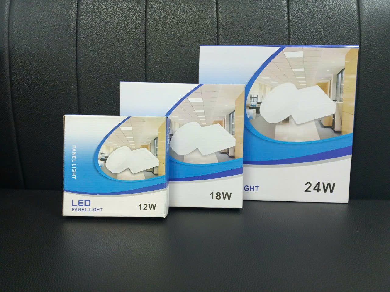 Đèn led ốp trần vuông, tròn 24w 18w 12w