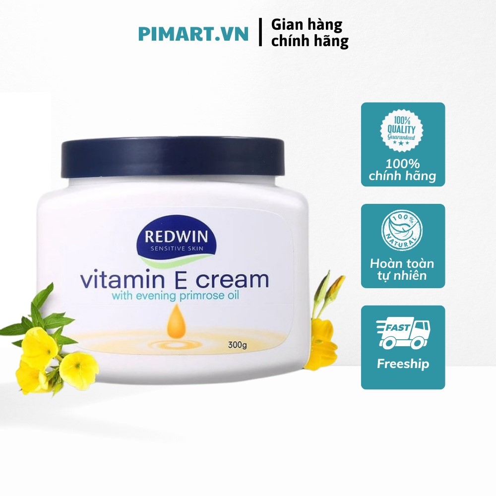 Kem vitamin E Redwin Úc 300g