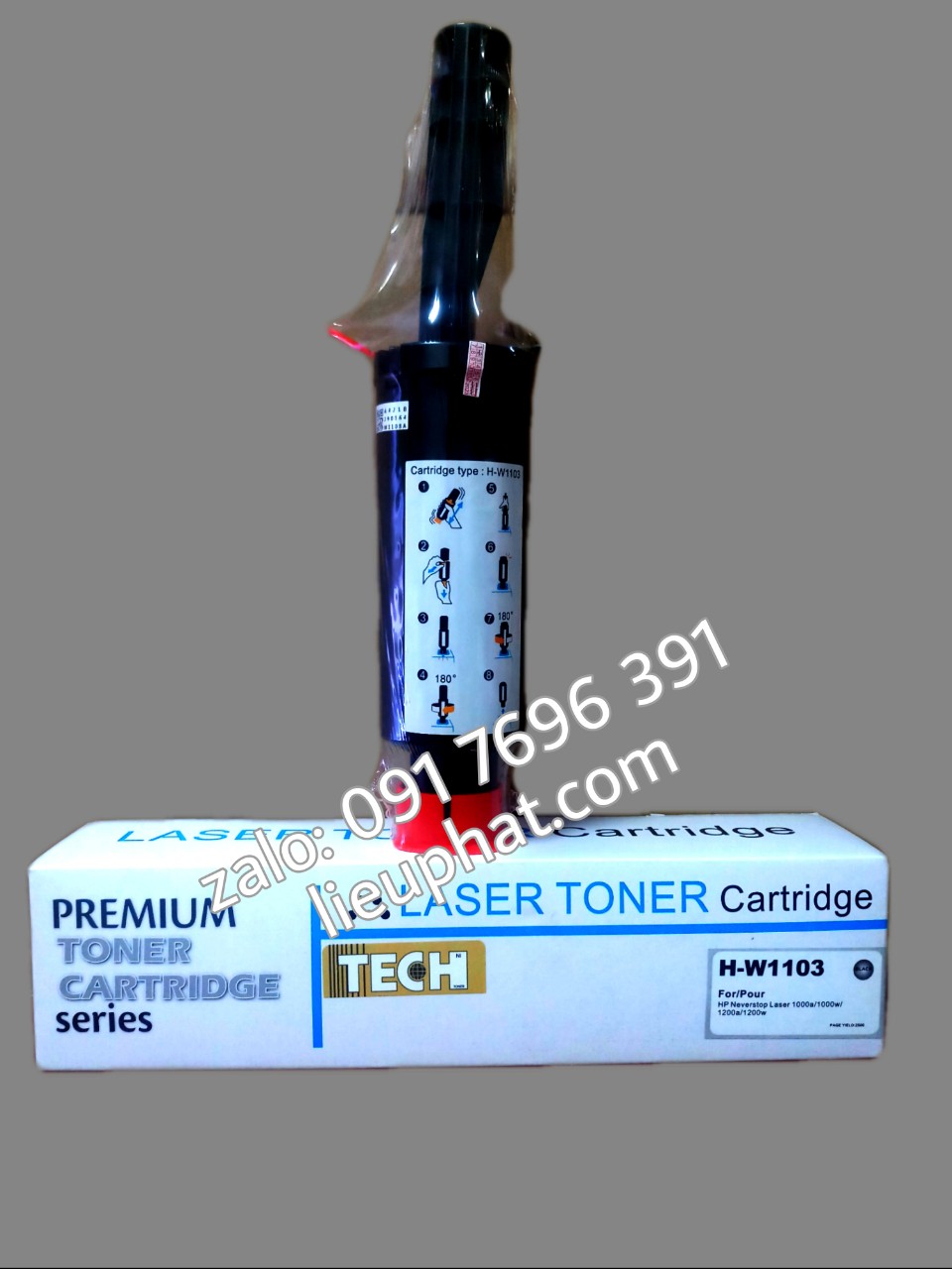 [HCM]Combo ống mực cho máy in HP 1000A 1000W HP MFP 1200A 1200W 1202w Neverstop Laser - Cartridge HP 103A / 103X tương thích nhập khẩu - LOẠI GIÁ RẺ