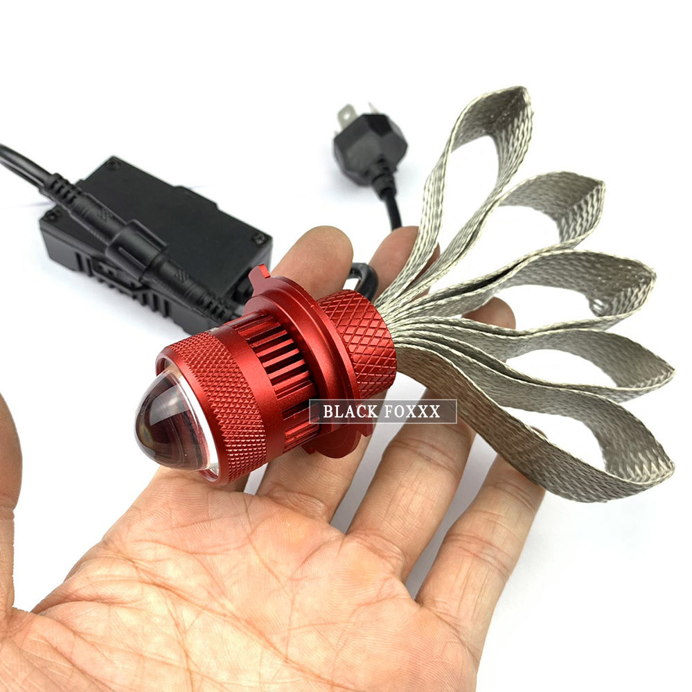 [HCM]Đèn Pha Bi Cầu Ruby Cos Vàng  Pha Trắng [ 1 Chiếc ]