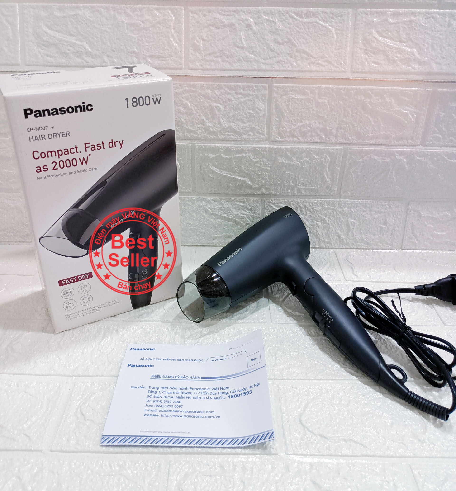 Máy sấy tóc Panasonic EH-ND30-P645 và EH-ND37KP645