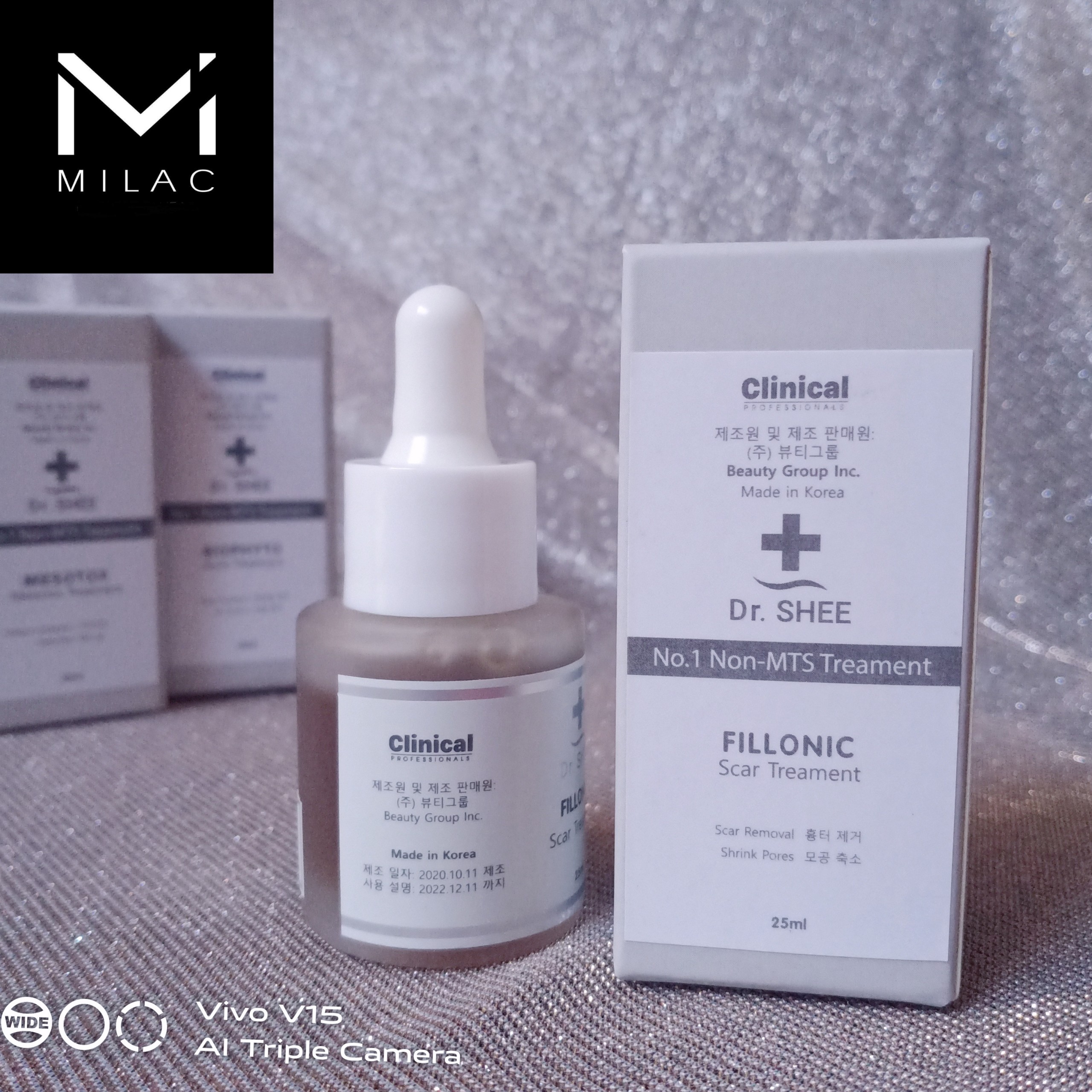 FILLONIC lấp đầy sẹo rỗ, thu nhỏ lỗ chân lông