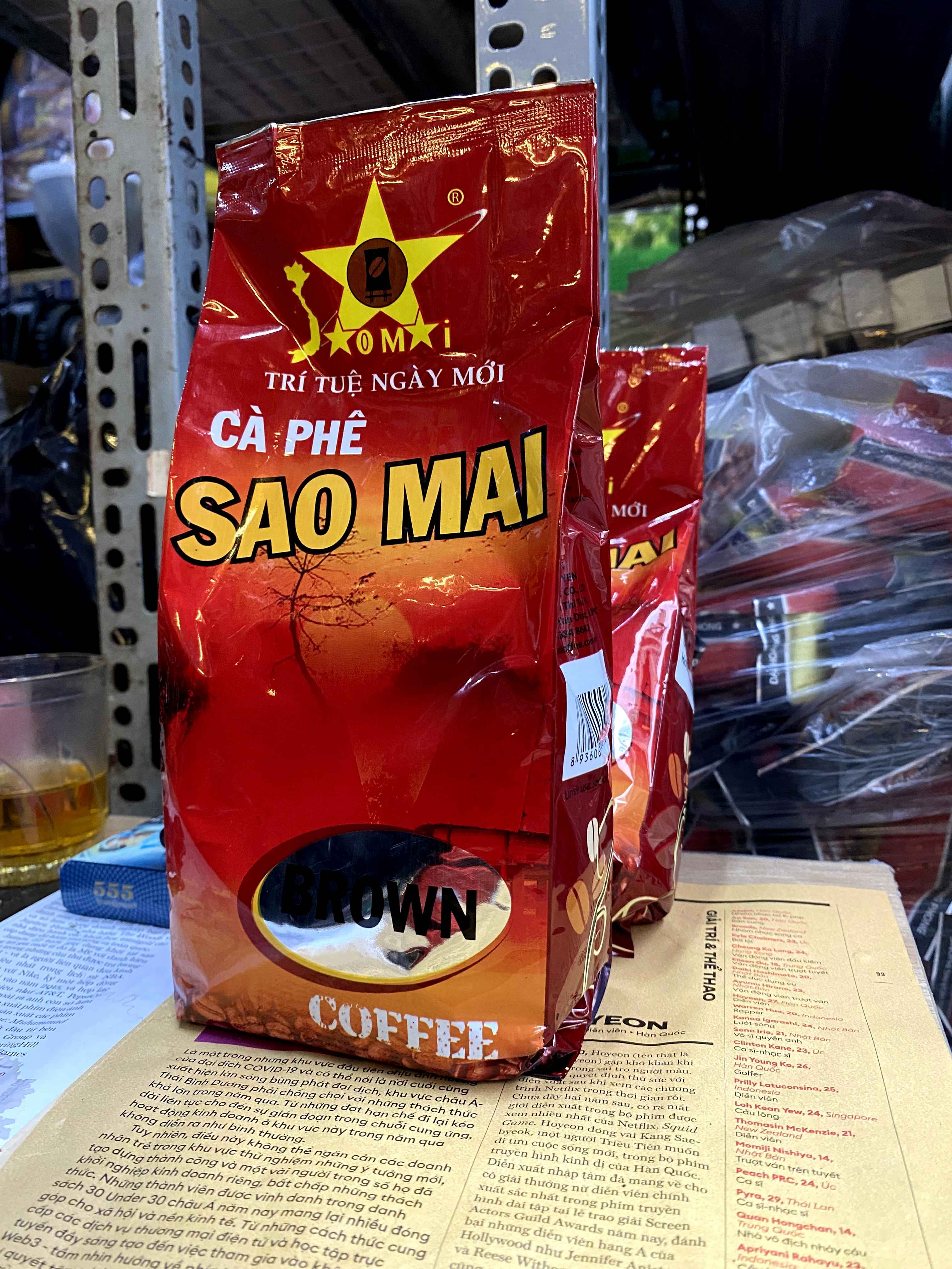 Sao Mai brown coffee 500g