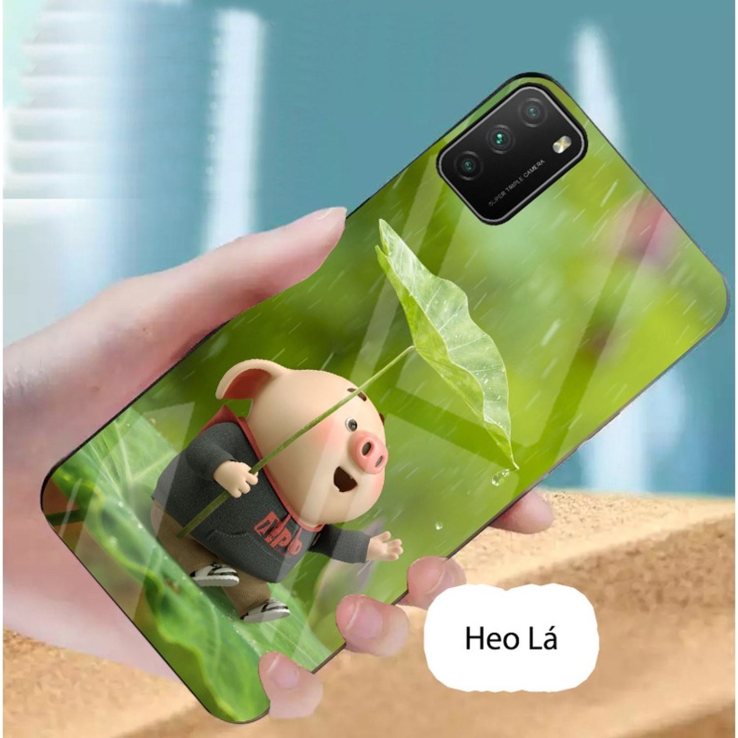 Ốp Lưng POCO M3 mặt kính gương bóng