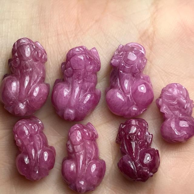 Tỳ hưu ruby size nhẫn