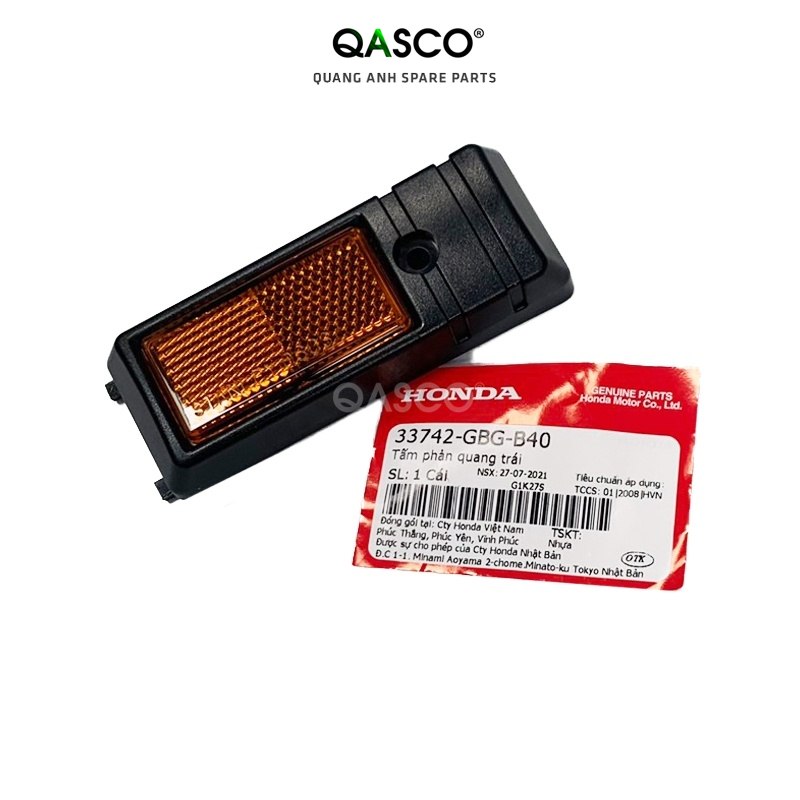 Tấm phản quang trái honda dream 100 _9a 1l