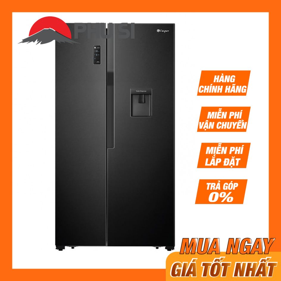 ✅ tủ lạnh casper inverter 550 lít rs-570vbw - giao hàng miễn phí hcm