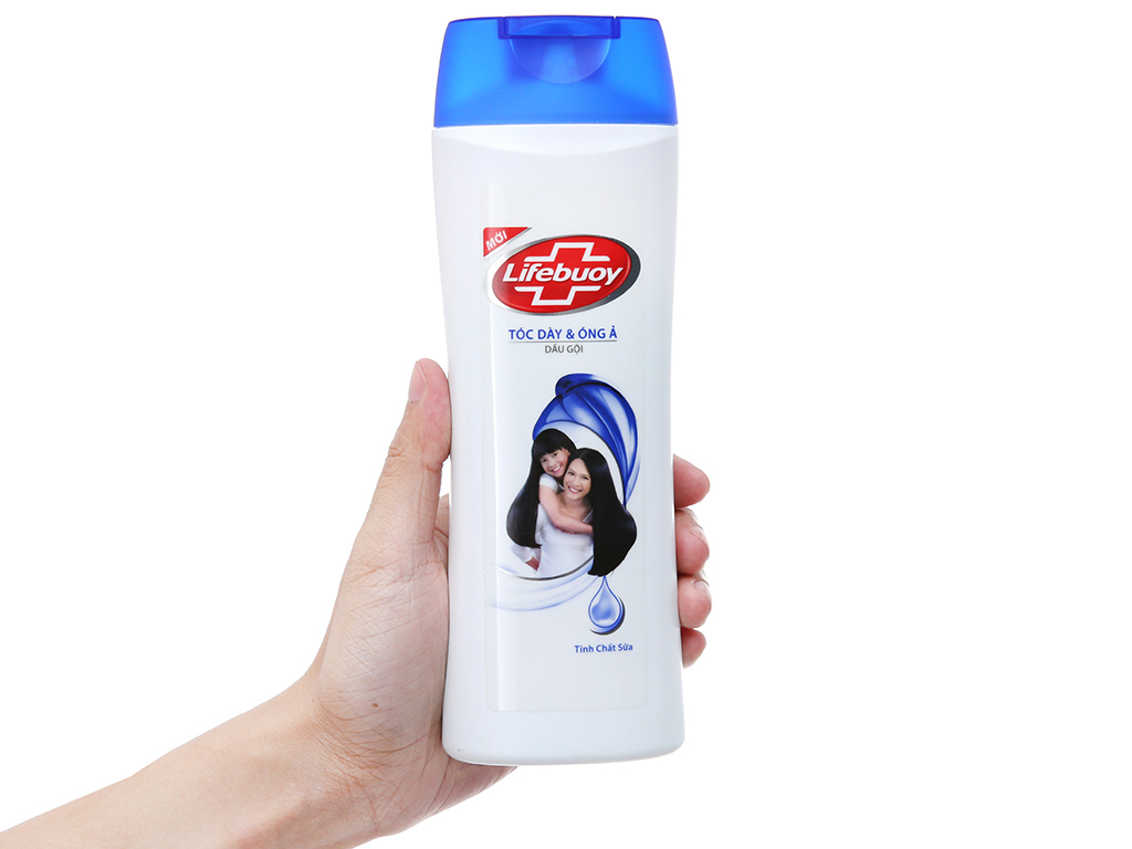 Dầu gội Lifebuoy tóc dày óng ả 311ml