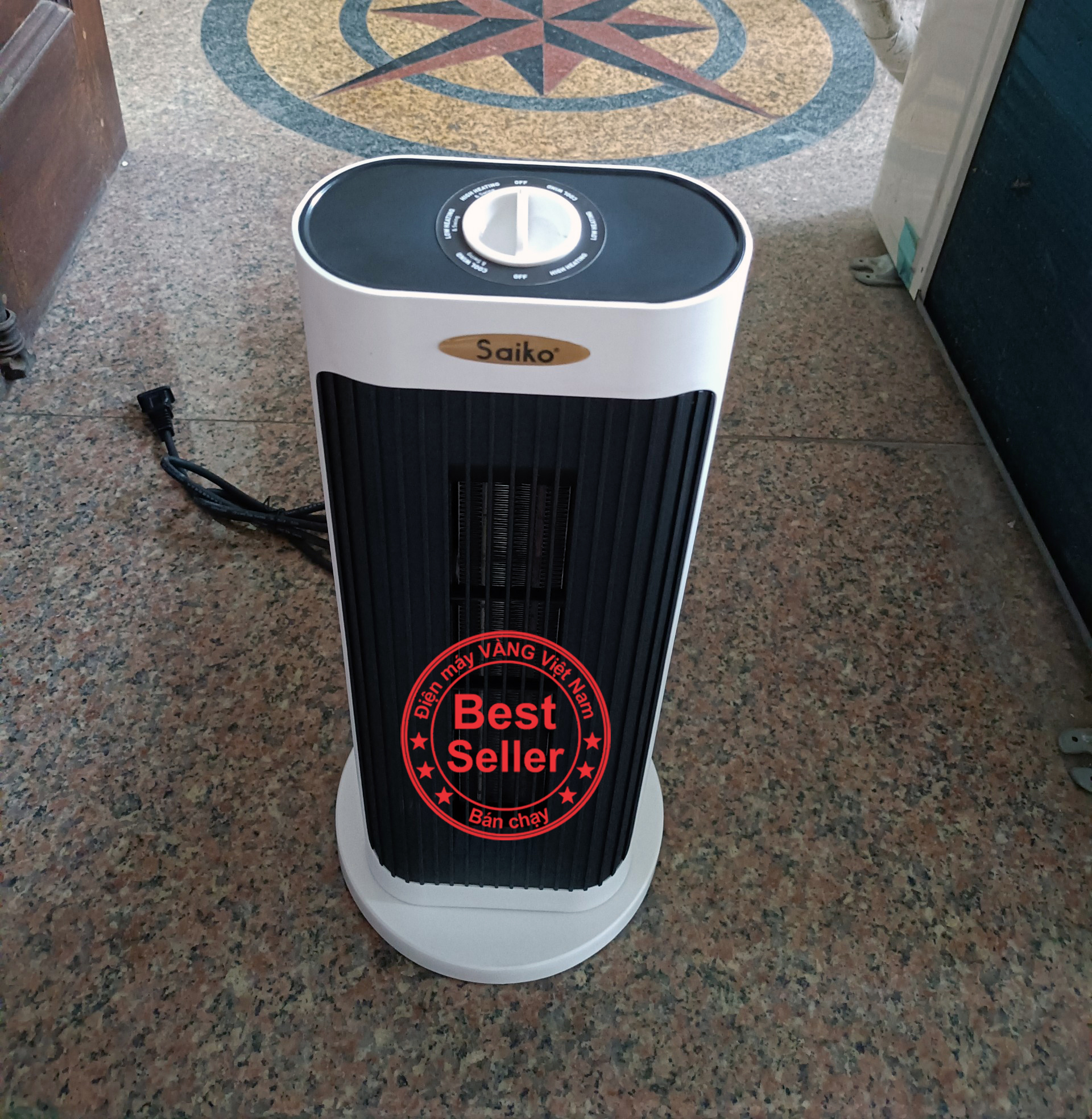 Quạt sưởi gốm Saiko HP2015 2000W