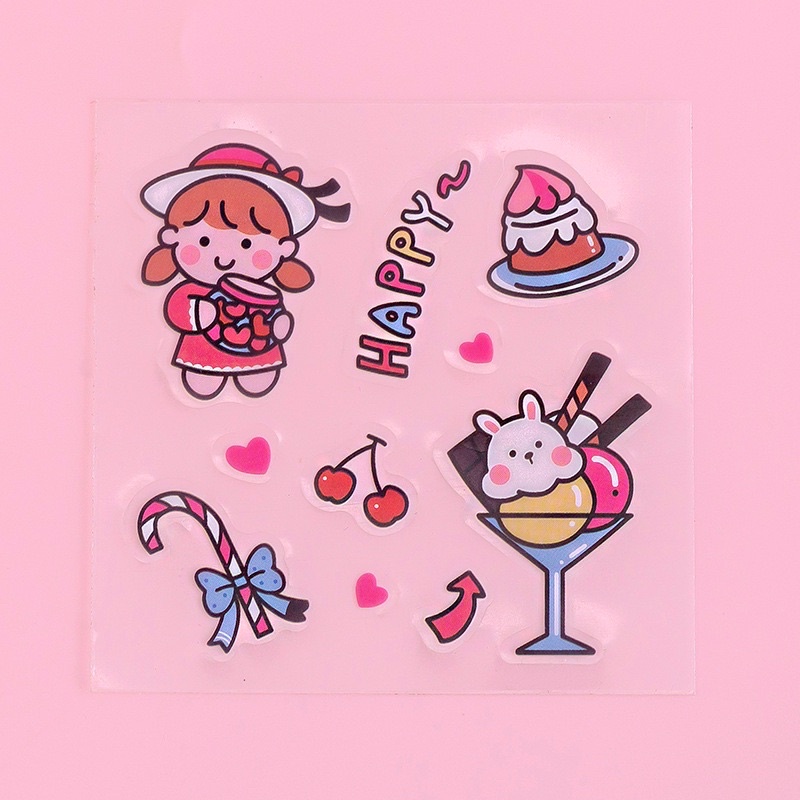Hình dán bình nước chống nước