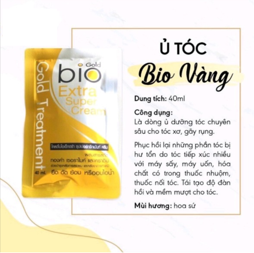 Ủ tóc siêu dưỡng siêu phục hồi Bio Treatment Thái Lan