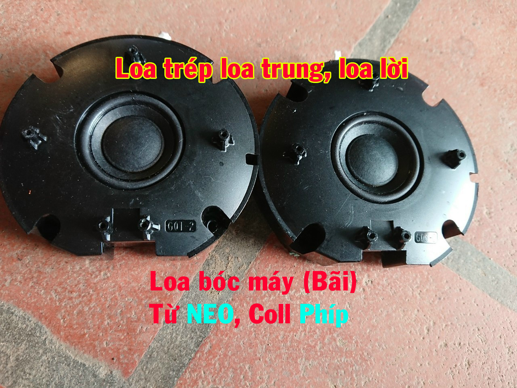 Cặp Loa toàn dải bóc máy, Xịn... Từ Neo, Coll Phíp