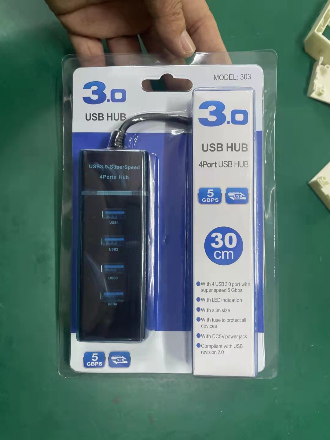 HUB USB 4 PORT 3.0 - BỘ CHIA 4 CỔNG USB 3.0 nhanh