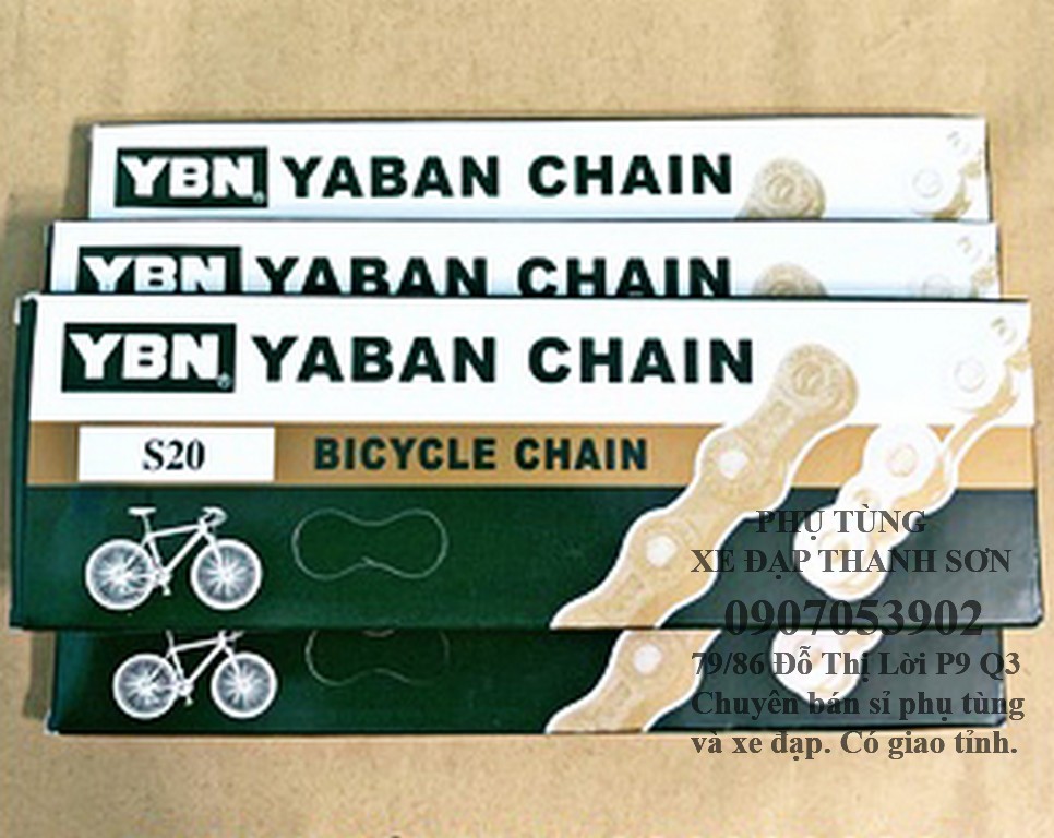 Xích (Sên) Đề Xe Đạp 2 Ly YBN -5,6,7,8 líp