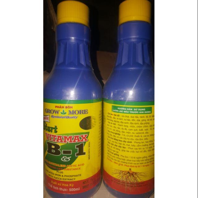 Phân bón Vitamin B1 500ml Grow more (Mỹ)