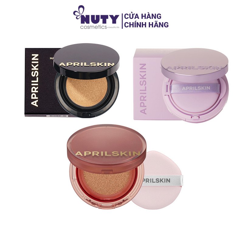 Phấn nước aprilskin ultra slim cushion spf50+/pa+++