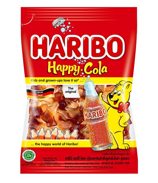 Haribo dẻo gum paste-80g package