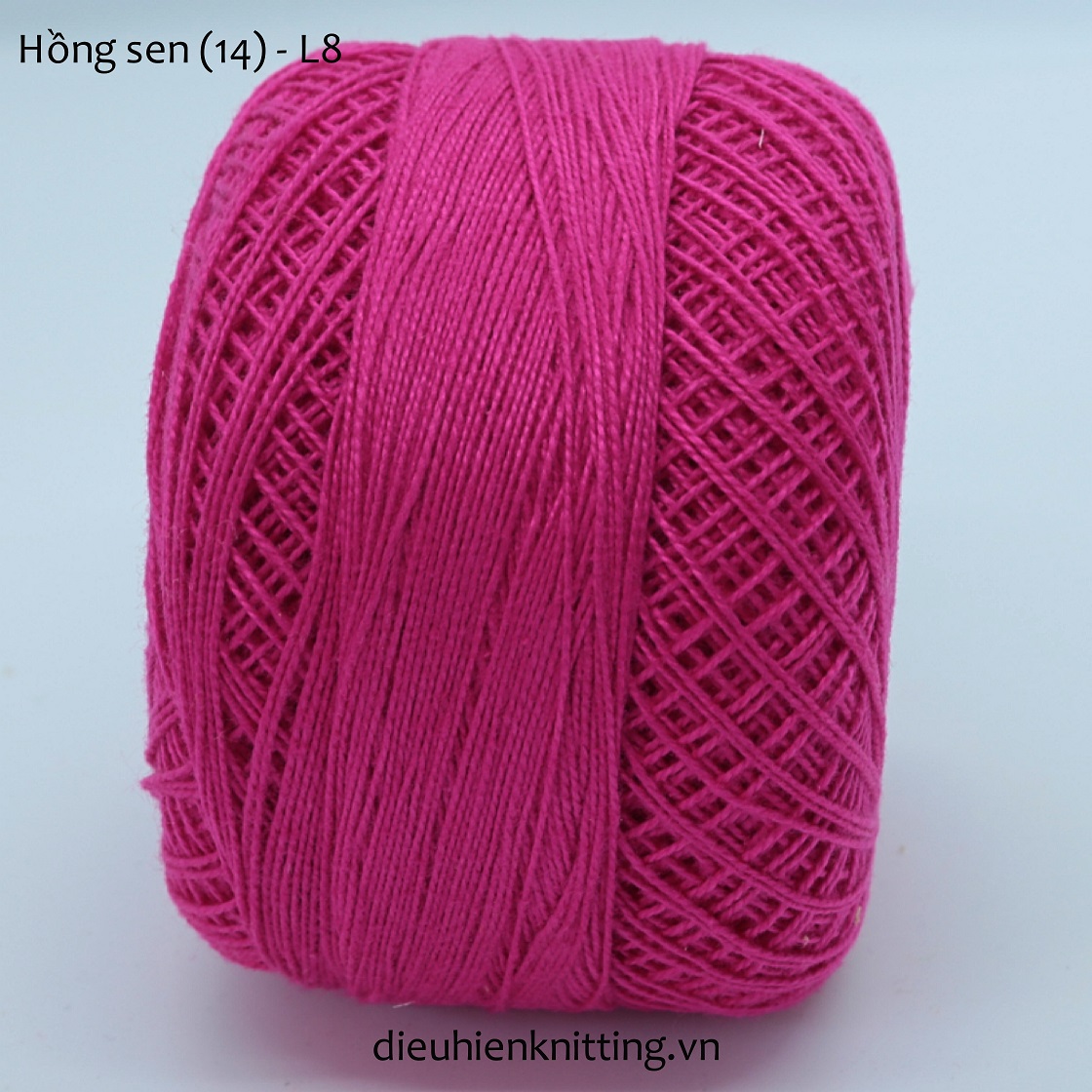 Sợi (0.6mm) lace cotton đan móc, tatting