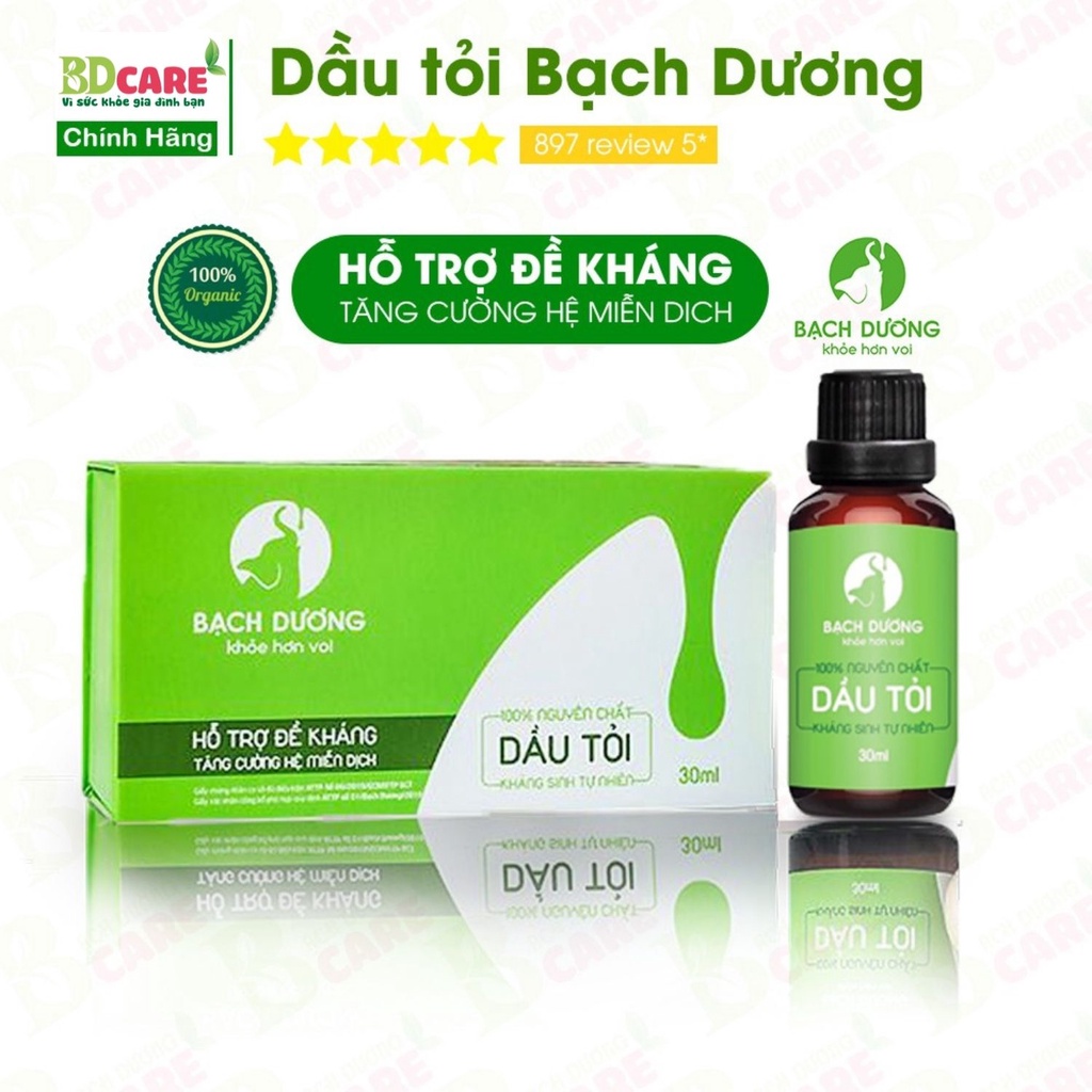 Dầu Tỏi Bạch Dương - 30ml BDcare