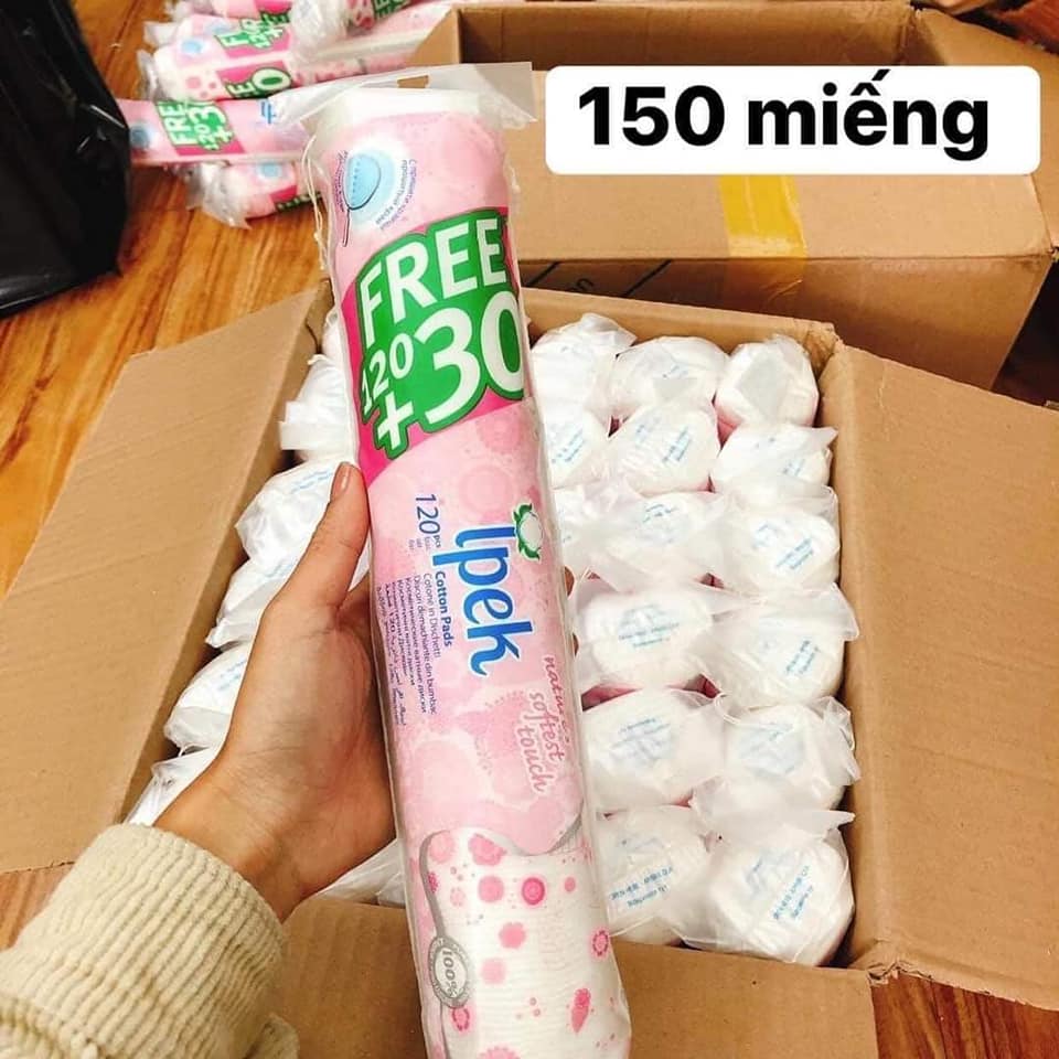 1 cây Bông tẩy trang Ipek 150 miếng[Chính Hãng]