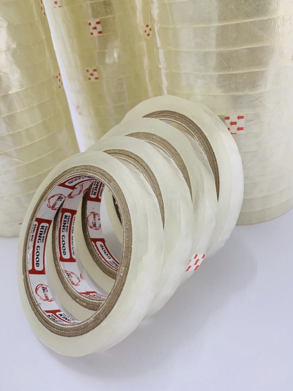 ComBo 5 cuộn băng keo gói hàng loại 12mm BL79