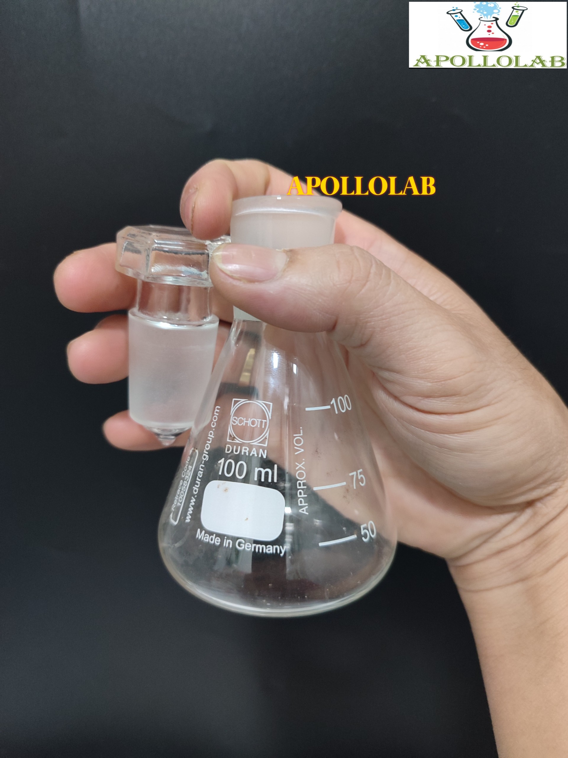 [HCM][Hãng Duran- Đức] Bình tam giác CỔ NHÁM 29/32