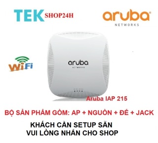 Thiết bị phát Wifi, Bộ phát Wifi Aruba 215 Full phụ kiện Hàng qua sử dụng thumbnail