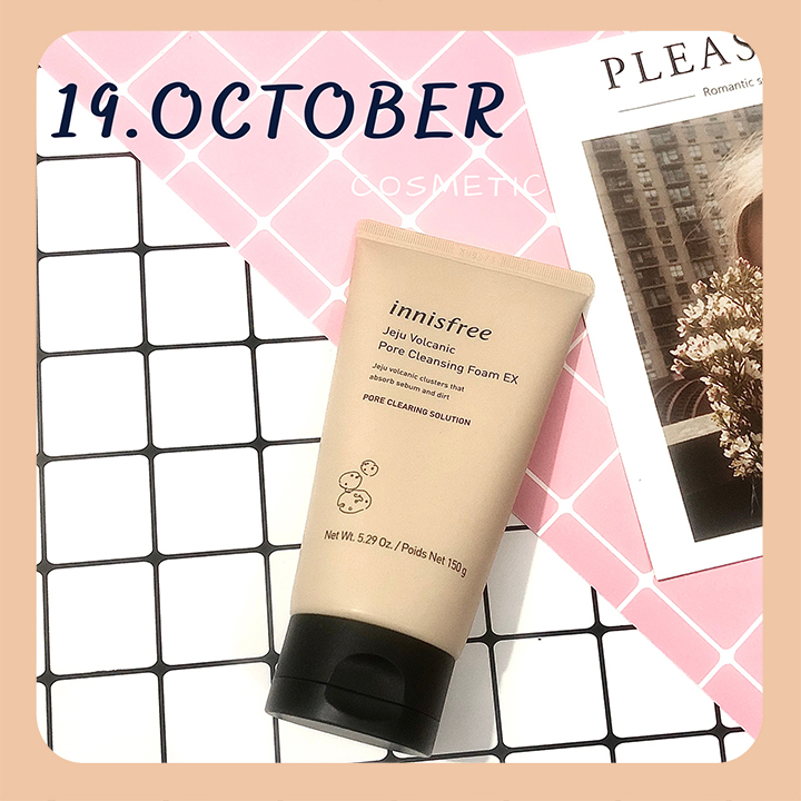 Sữa Rửa Mặt Innisfree Tro Núi Lửa Se Khít Lỗ Chân Lông