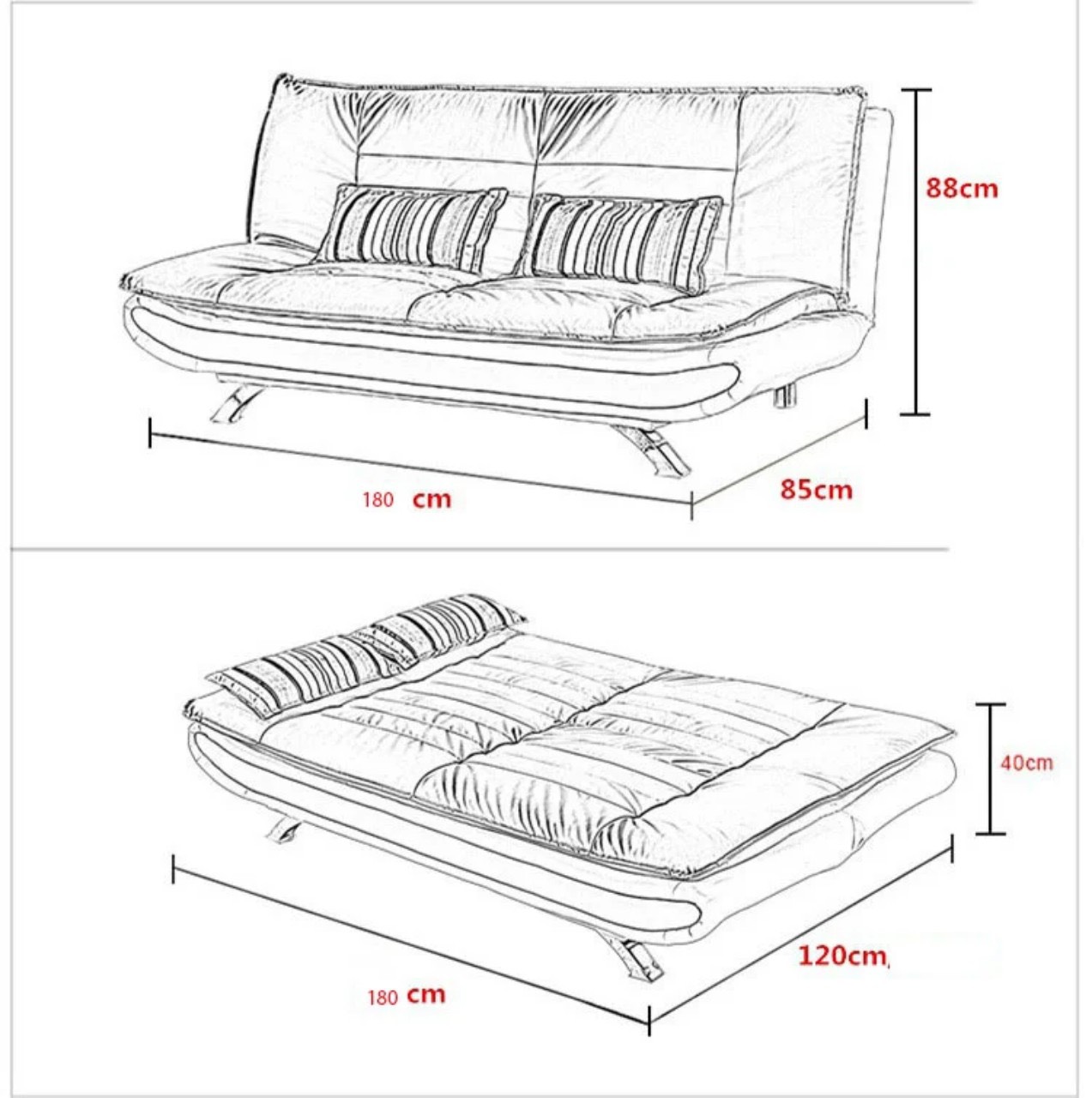 Ghế sofa bật thành giường đa năng DP-SGB16