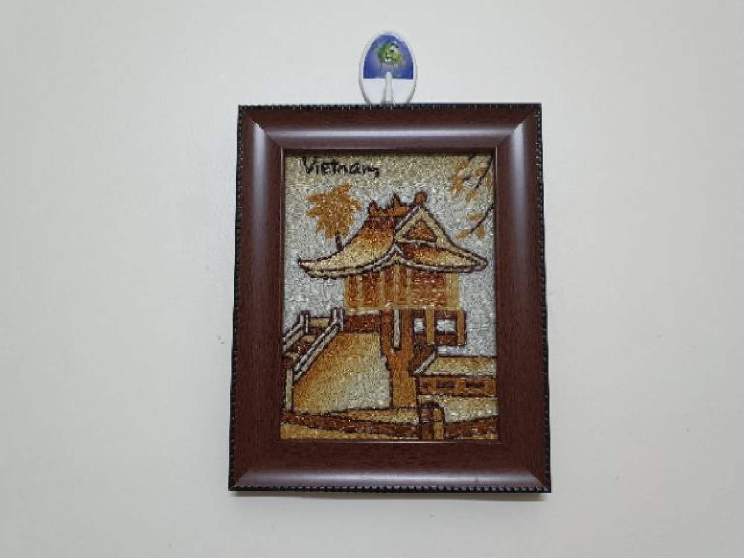 Tranh gạo lưu niệm (20cm×25cm)