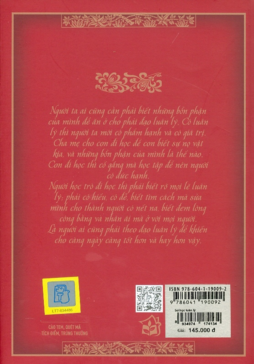 Sơ Học Luân Lý (Bìa Cứng)