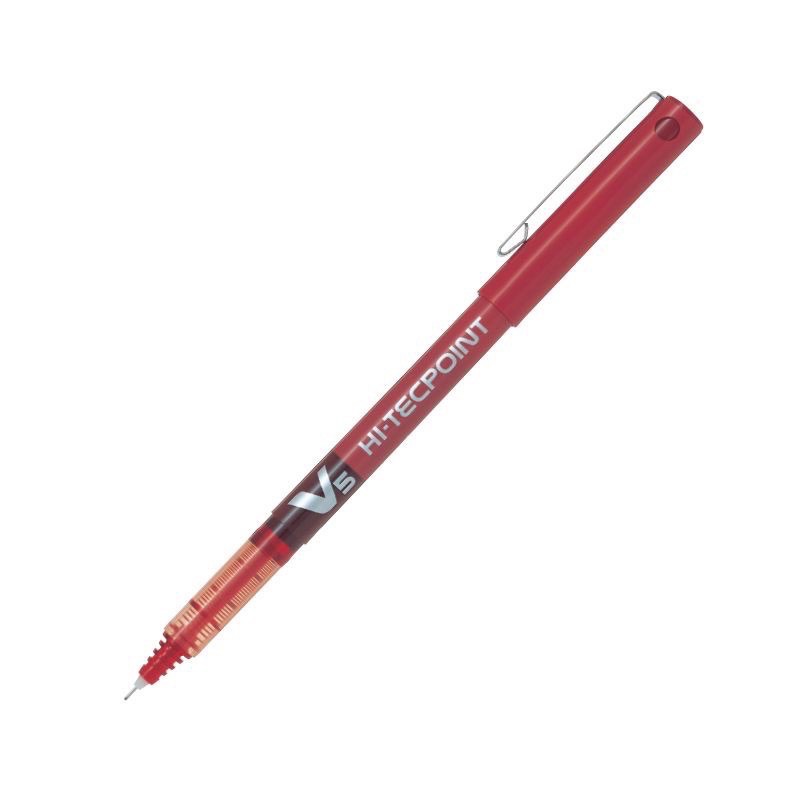 Bút kim nước Pilot V5 xanh , đỏ , đen.