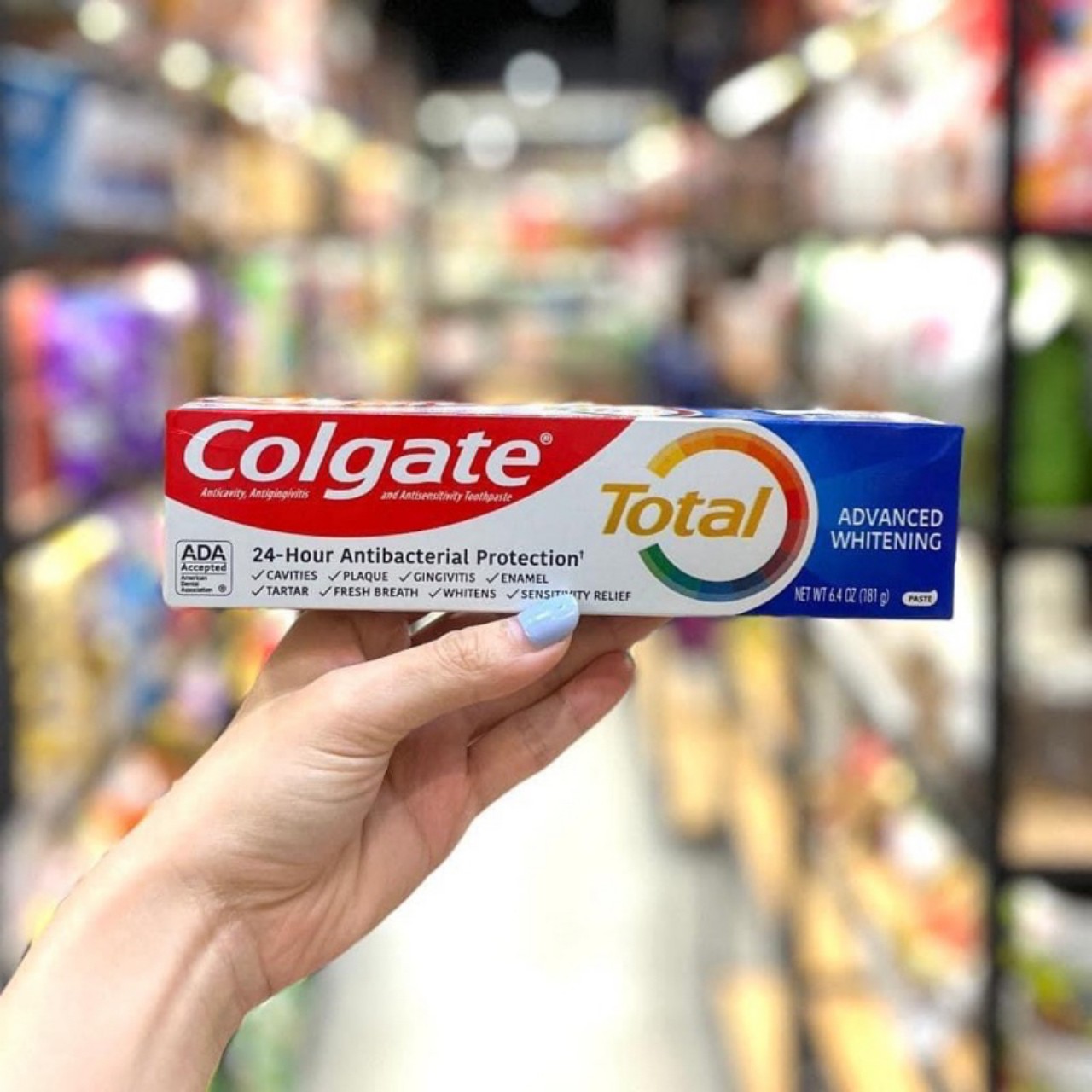 [HCM]Kem Đánh Răng Colgate Total  Advanced Whitening Của Mỹ 181g