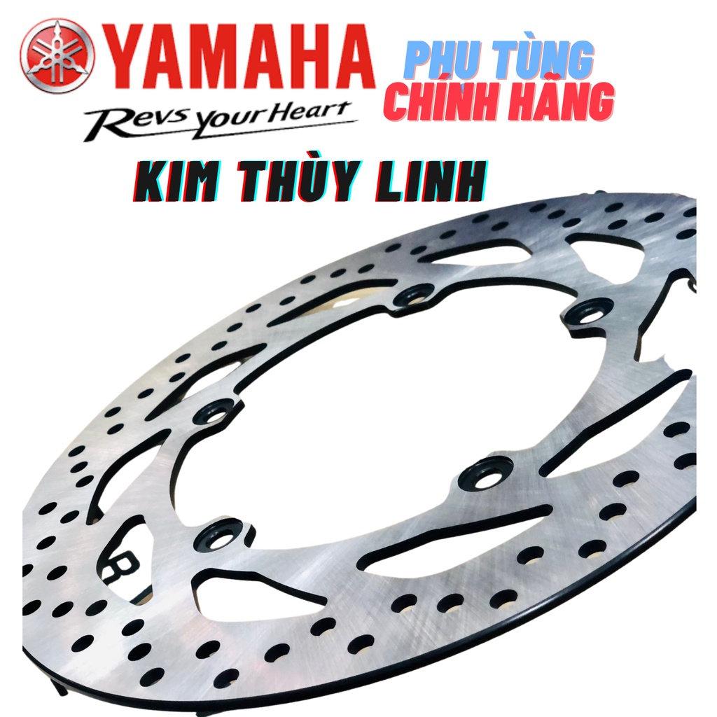 Đĩa phanh trước bánh sau chất lượng cao dành cho yamaha r15 code 1ck chính hãng yamaha