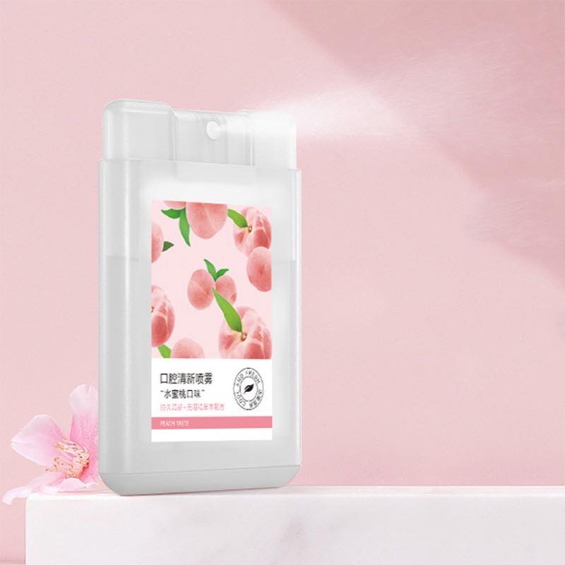 Xịt Thơm Miệng Heyxi Vị Đào, Trà Xanh Thơm Mát