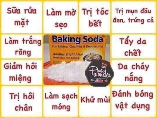 Bột Baking Soda đa công dụng